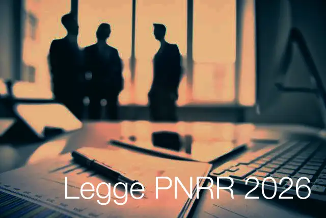 Legge PNRR 2026